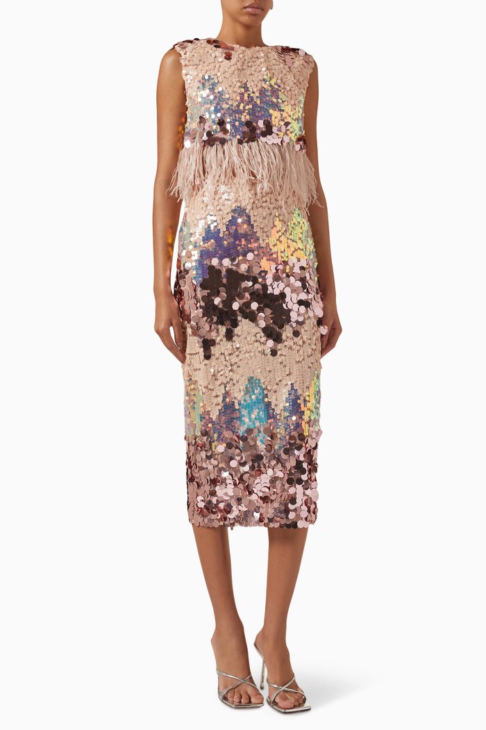 Farah Sequins Set, Multicolour