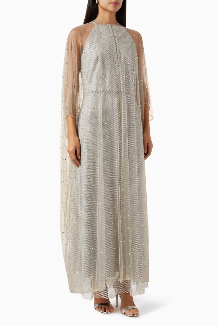 

Embellished Kaftan, Grey