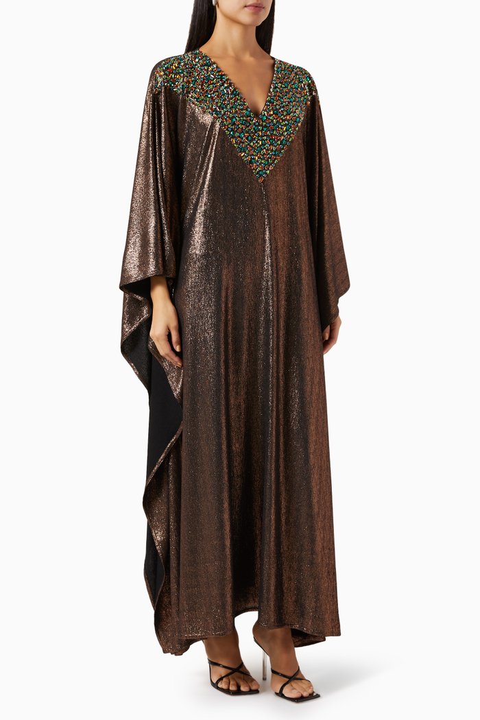 

Embellished Kaftan, Gold