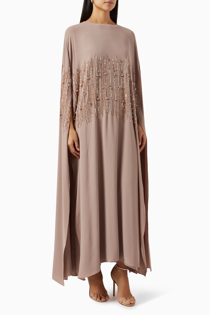 

Embellished Kaftan, Neutral