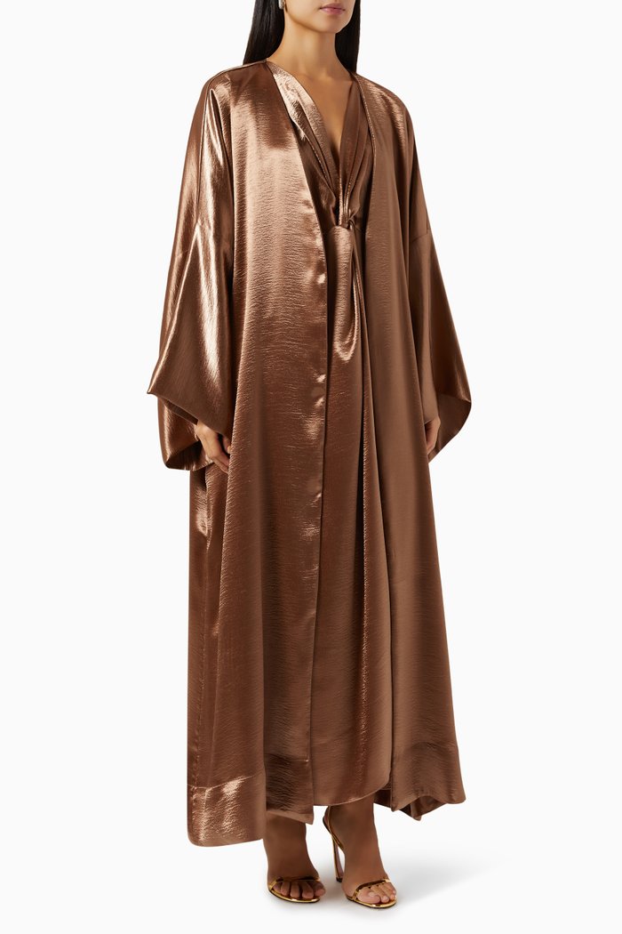 

Draped Abaya, Gold