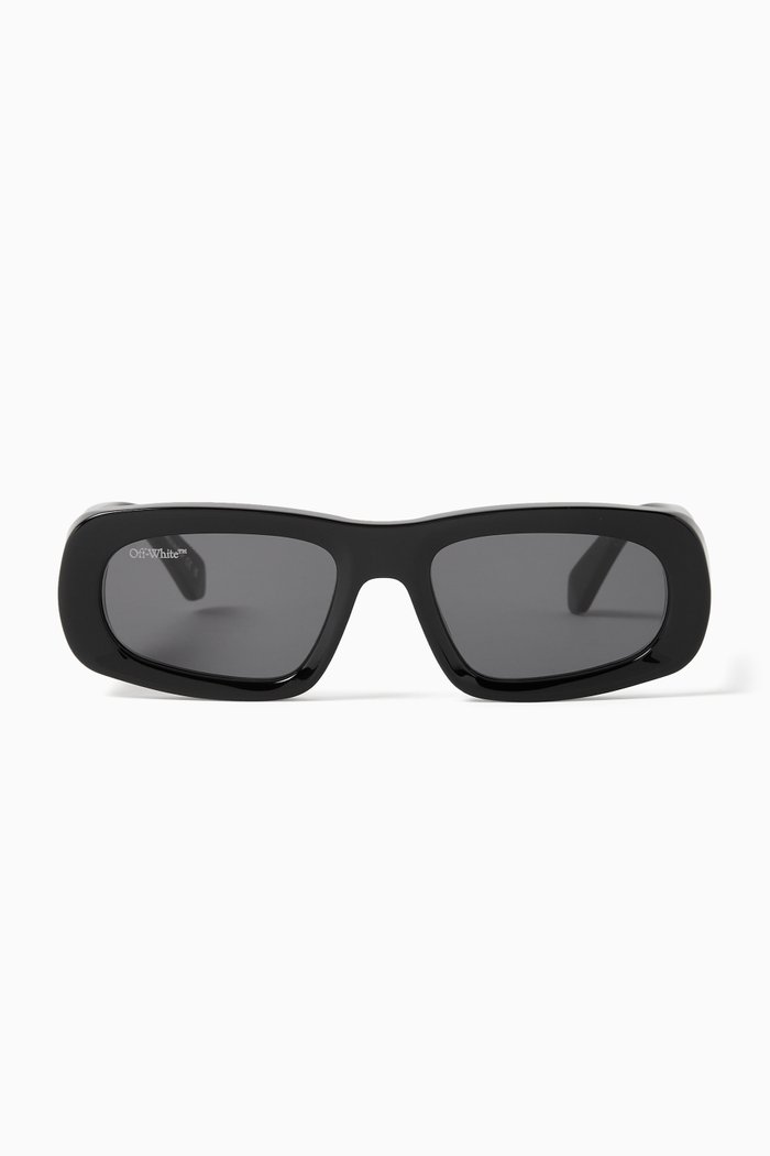 Austin Sunglasses in Acetate, Black