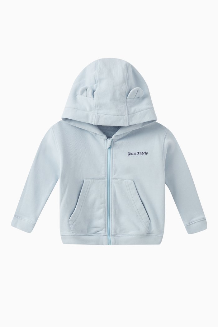 

Logo Hoodie in Cotton, Blue