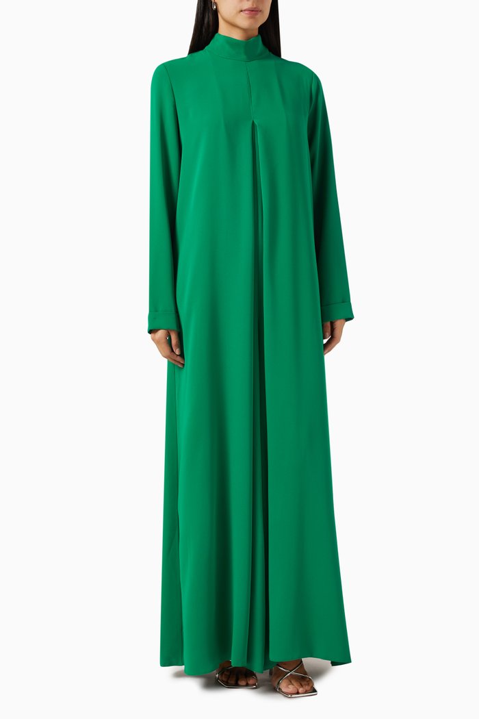 

Moon Pleated Jumpsuit, Green