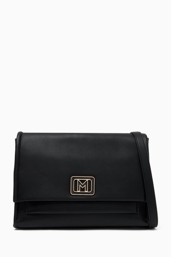 

Crossbody Bag in PU, Black