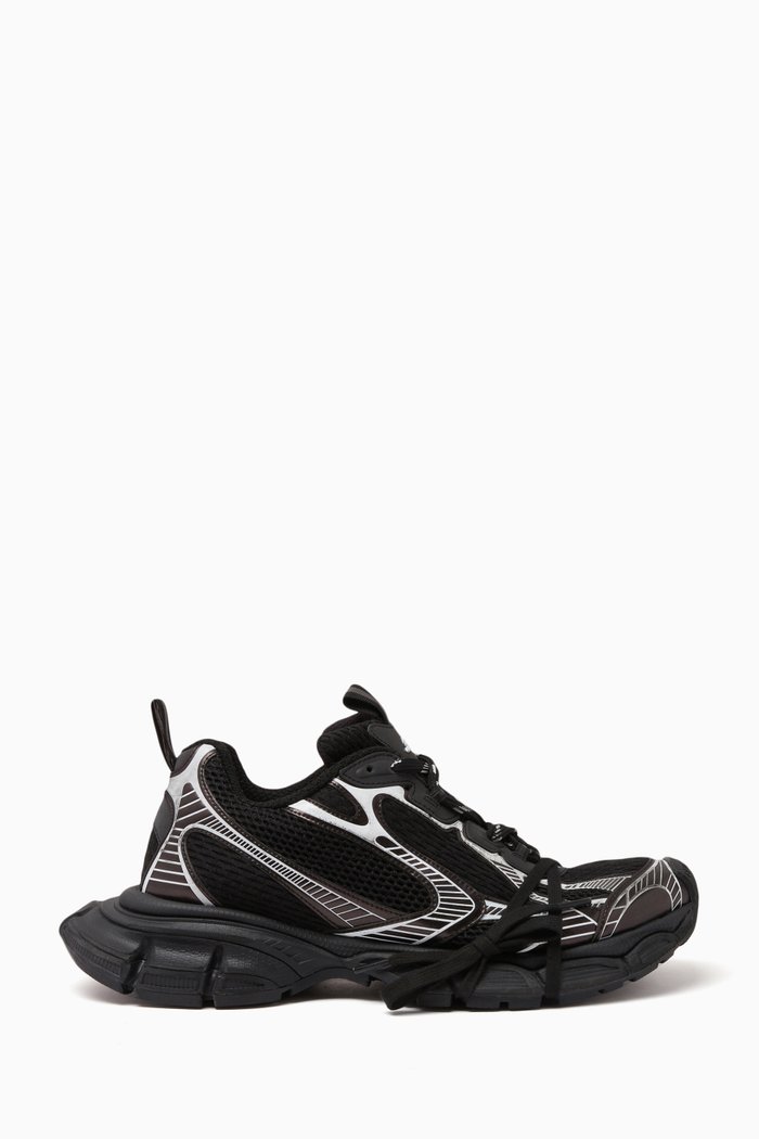 

3XL Sneakers in Mesh & Nylon, Black