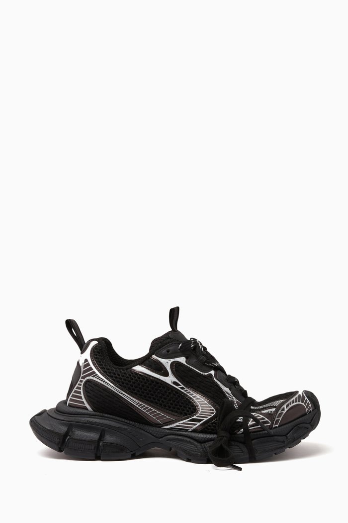 

3XL Sneakers in Mesh & Nylon, Black