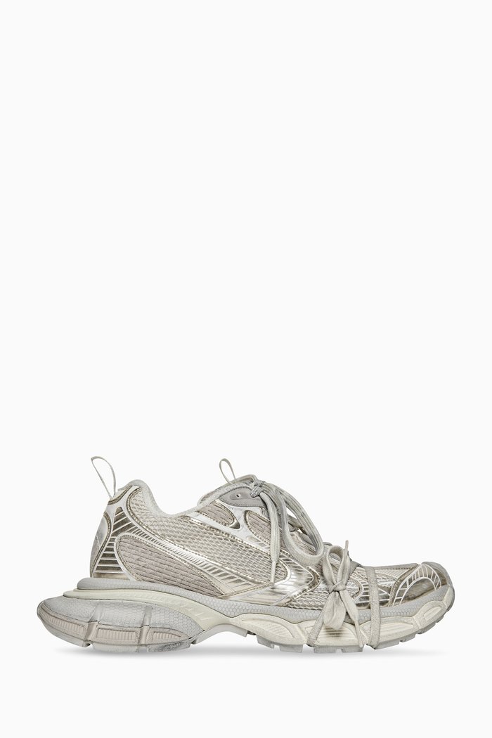 

3XL Sneakers in Mesh & Polyurethane, White