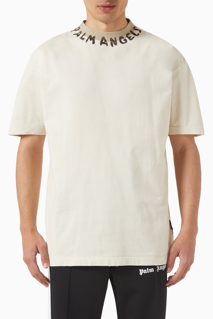 

Seasonal Logo T-shirt in Cotton Jersey, White