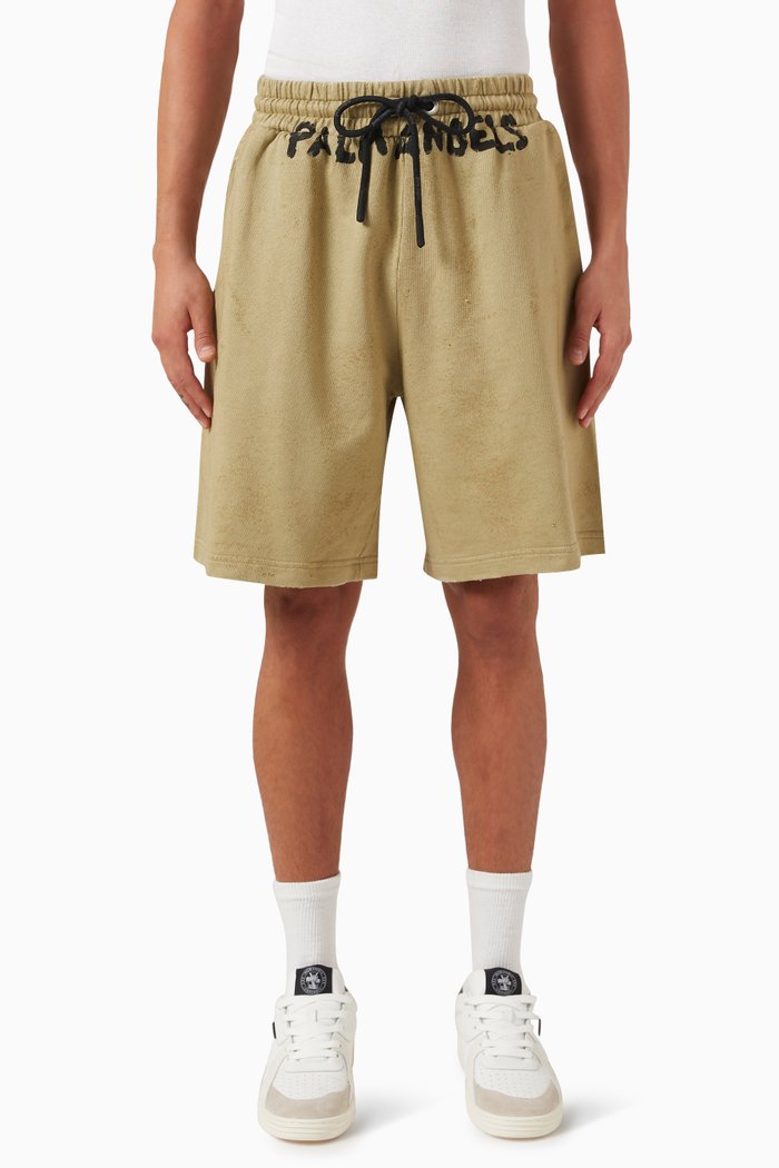 

Miami Logo Sweatshorts in Cotton, Neutral