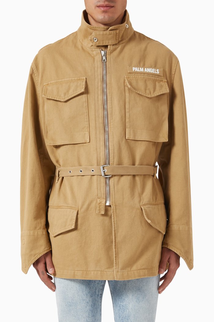 

Field Jacket in Cotton, Neutral