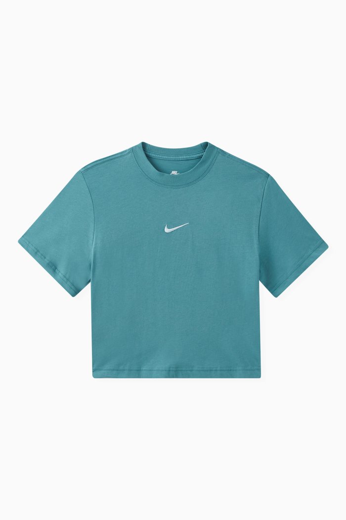 

Essential Oversized T-shirt in Cotton, Blue