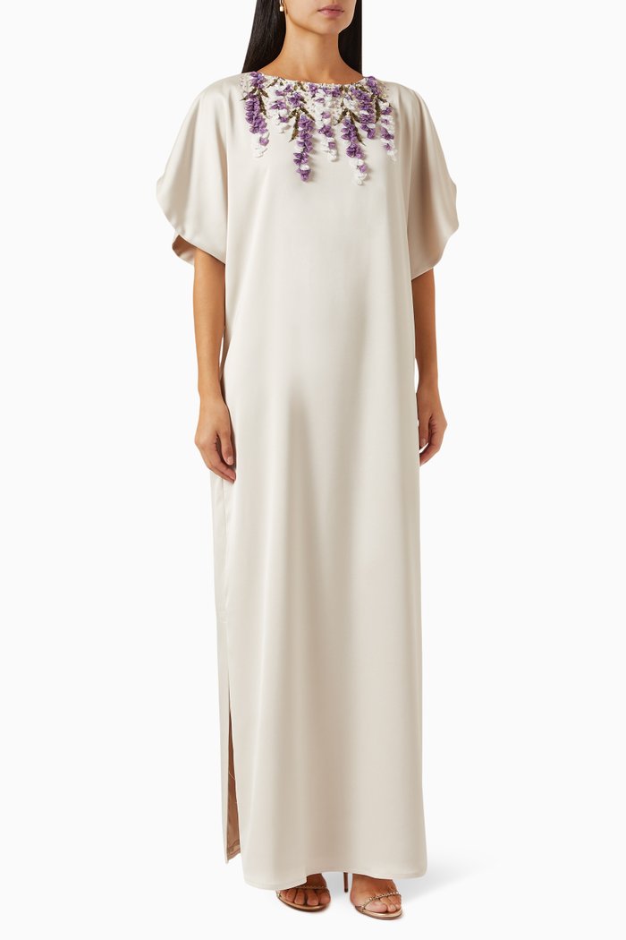 

Embellished Kaftan, Neutral