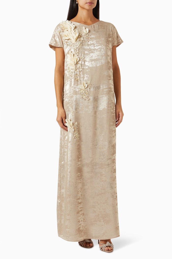 

Embellished Kaftan, Gold