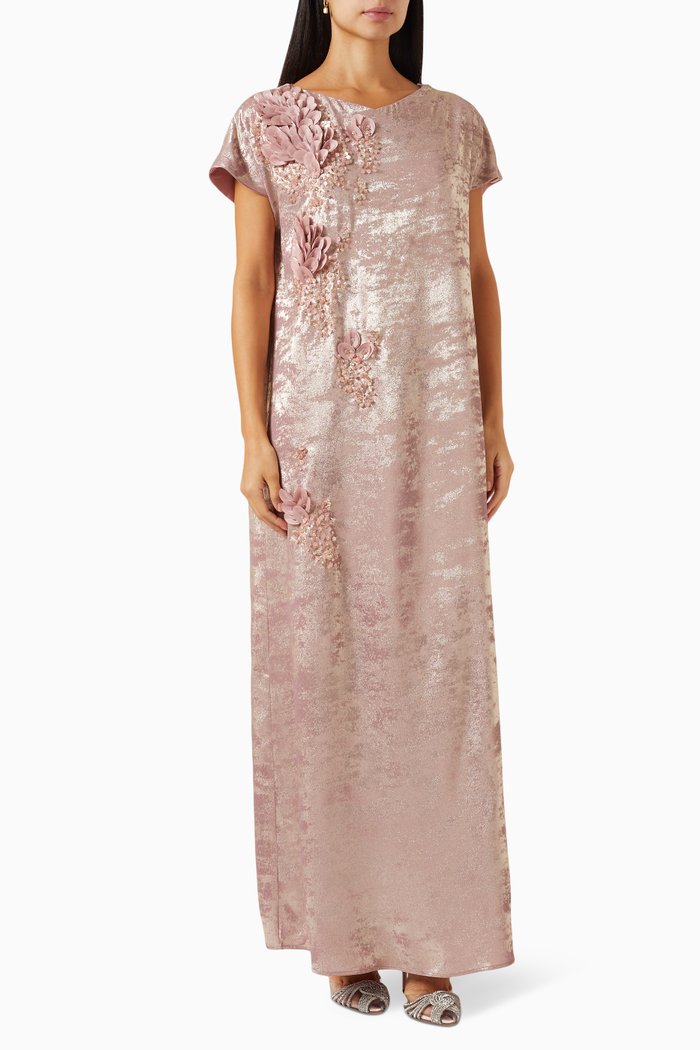 

Embellished Kaftan, Pink