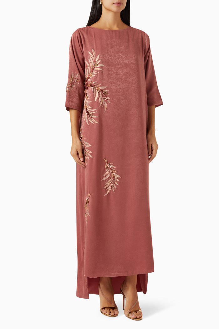 

Embellished Kaftan, Orange