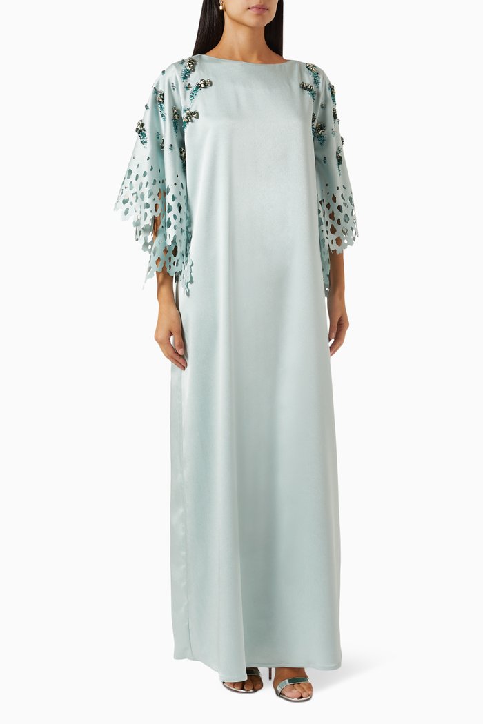 

Embellished Kaftan, Green