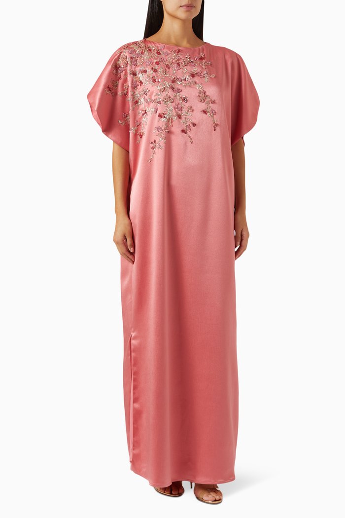 

Embellished Kaftan, Pink