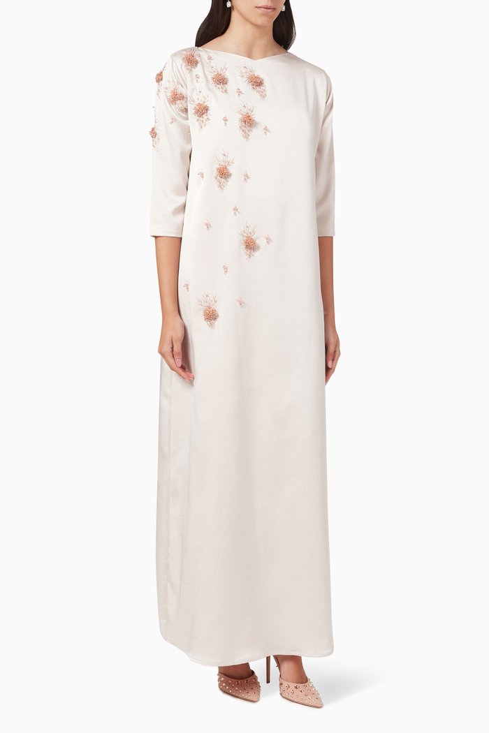 

Embellished Kaftan, Neutral