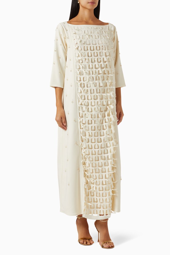 

Embellished Kaftan, Neutral