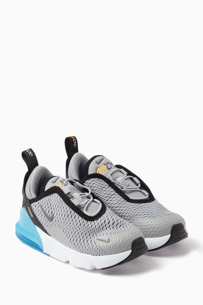 

Air Max 270 Sneakers in Mesh-knit, Grey