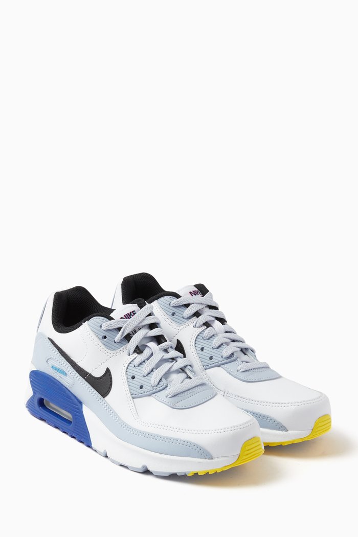 

Air Max 90 LTR Sneakers in Leather, White