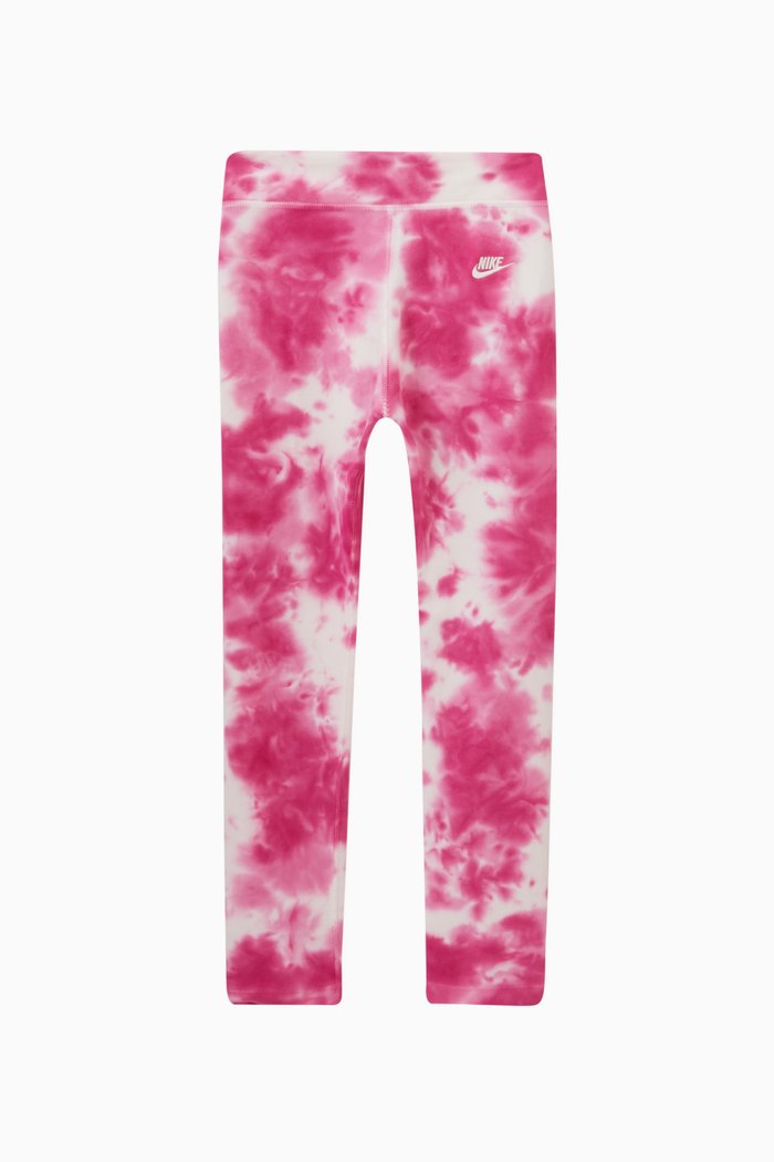 Mid-rise Leggings in Cotton-blend, Purple
