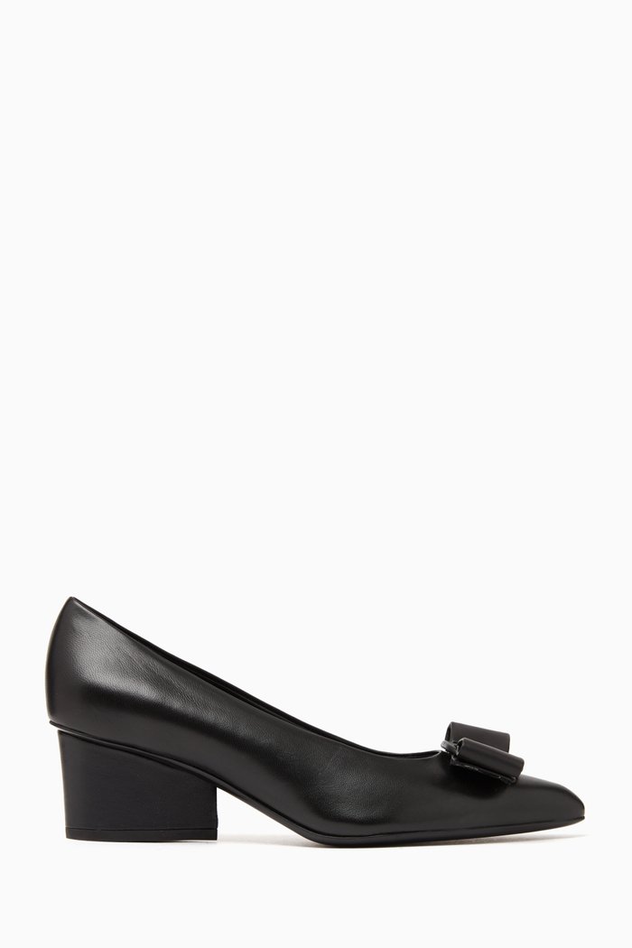 

Viva 55 Pumps in Leather, Black