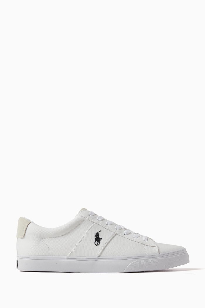 

Sayer Low-top Sneakers in Leather, White