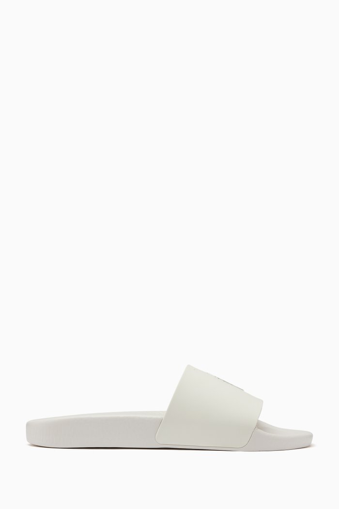 

Polo Slide Sandals in TPU, White