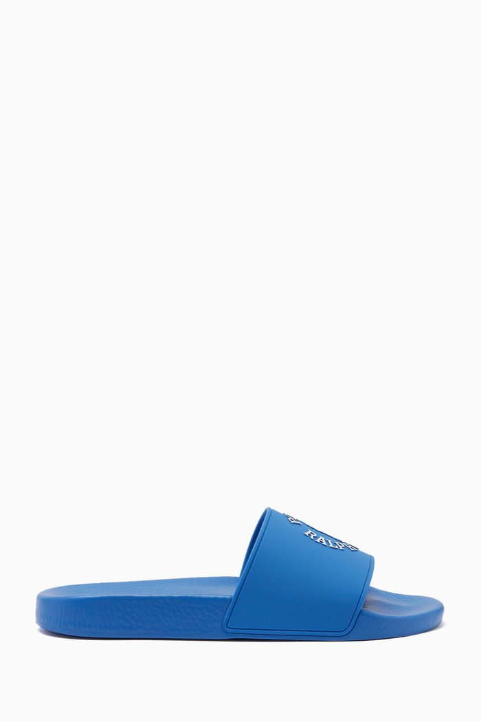 

Circular Logo Slides in TPU, Blue