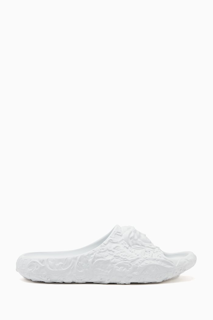 

Medusa Dimensions Slides in Rubber, White