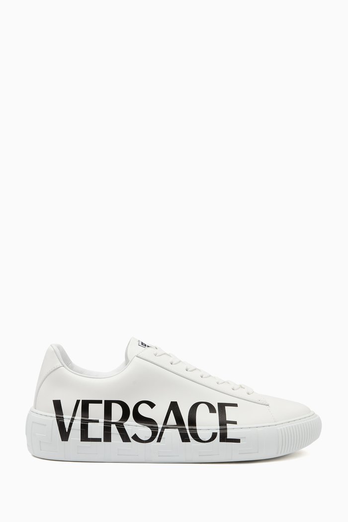 

Low-Top Sneakers in Calf Leather, Multicolour