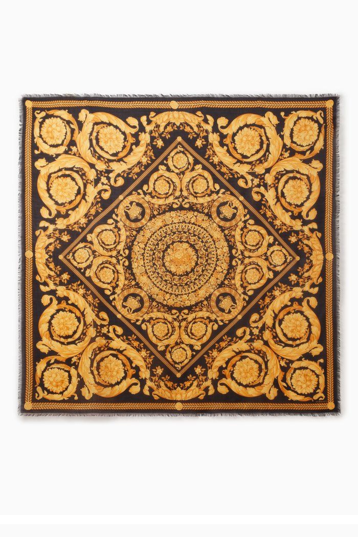 

Barocco Scarf in Cashmere, Multicolour