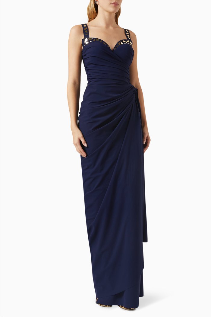 

Raelynn Embellished Maxi Dress, Blue