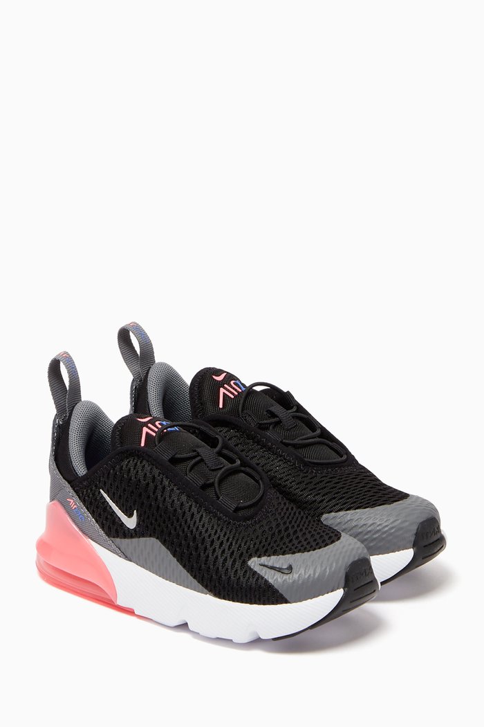

Air Max 270 Sneakers in Mesh-knit, Black