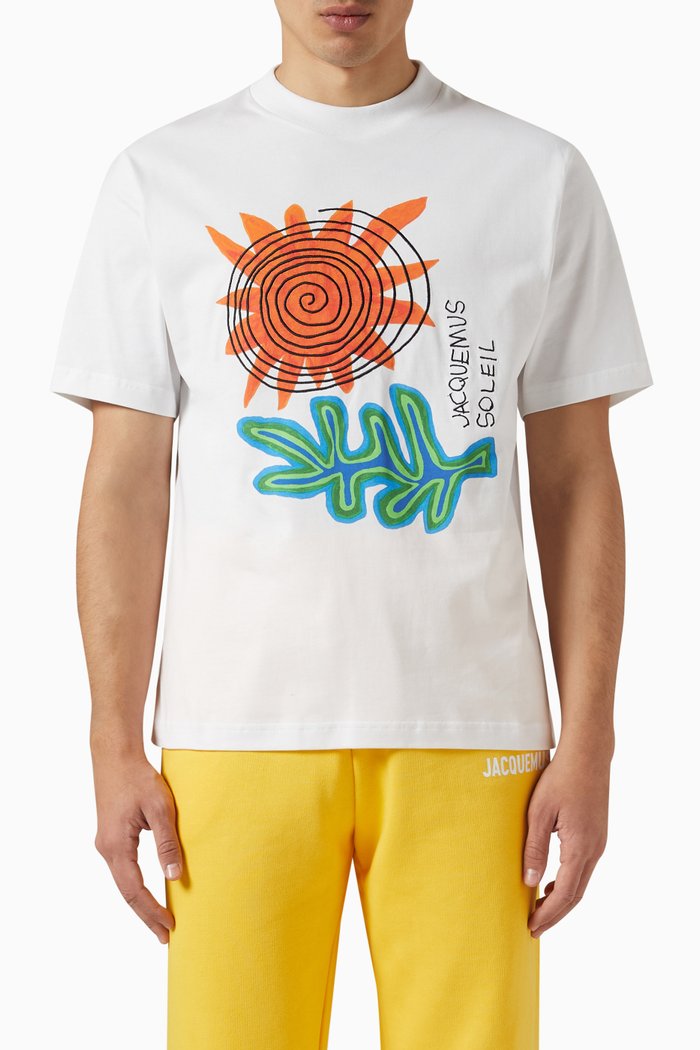 

Soalheiro T-shirt in Cotton Jersey, White
