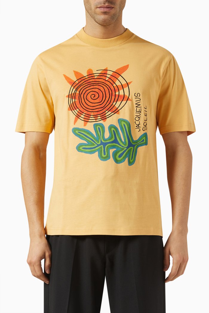 

Soalheiro T-shirt in Cotton Jersey, Yellow