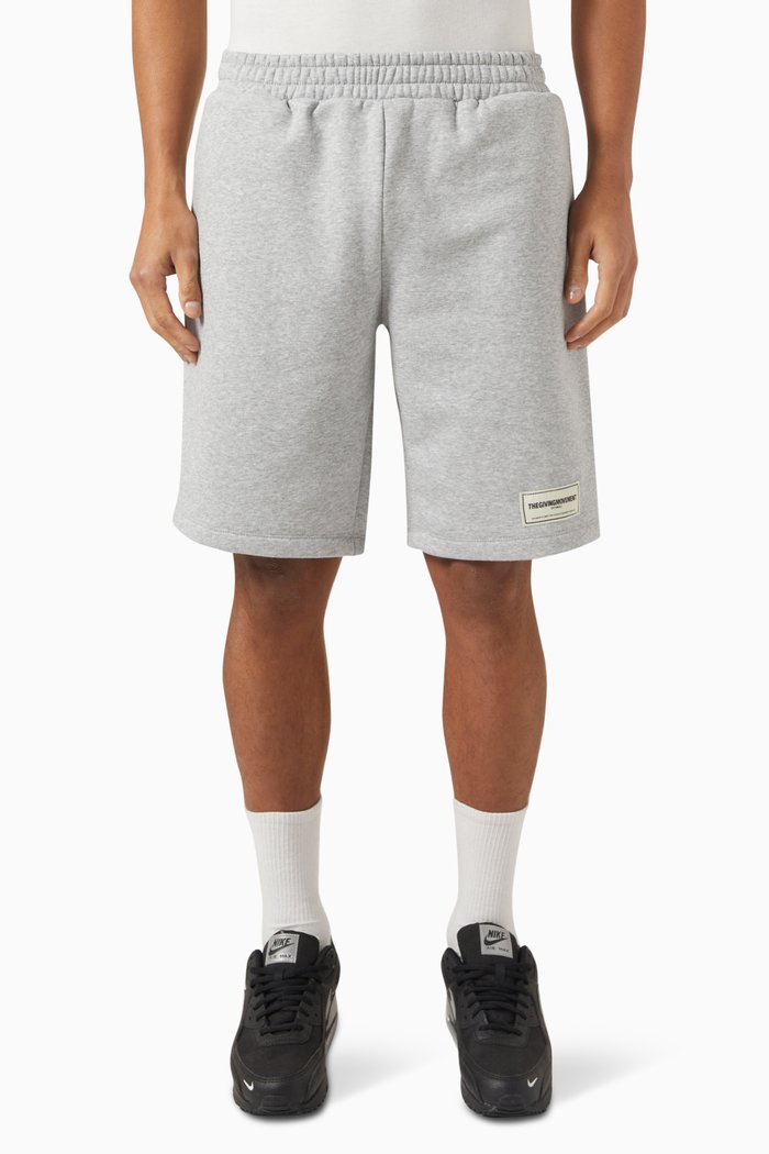 

Lounge Shorts in Organic Fleece, Grey