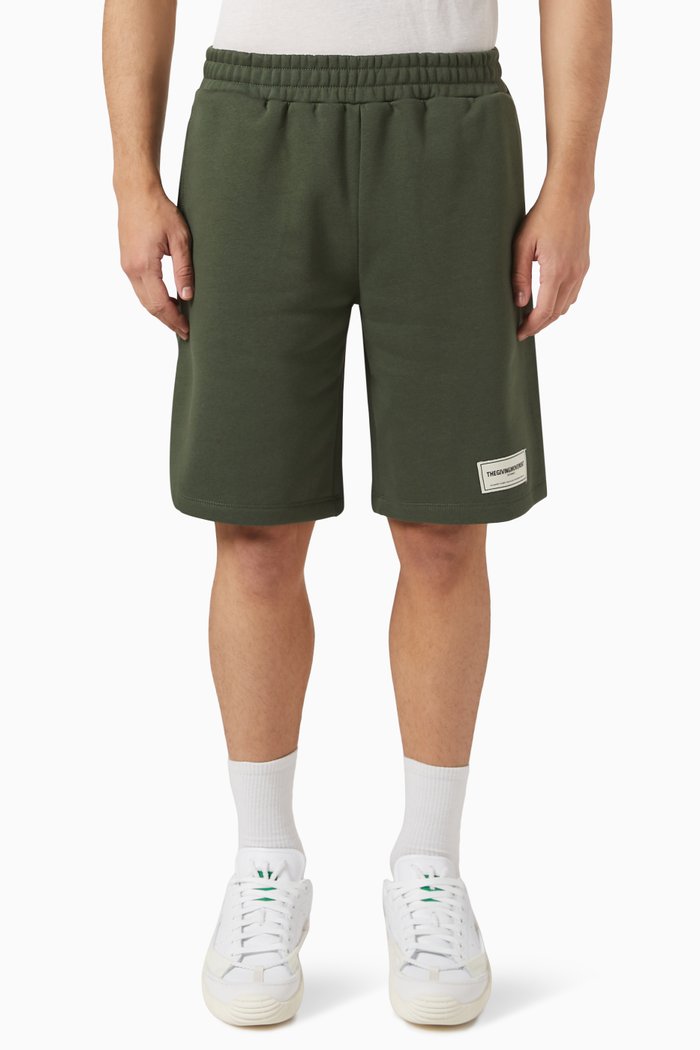 

Lounge Shorts in Organic Fleece, Brown
