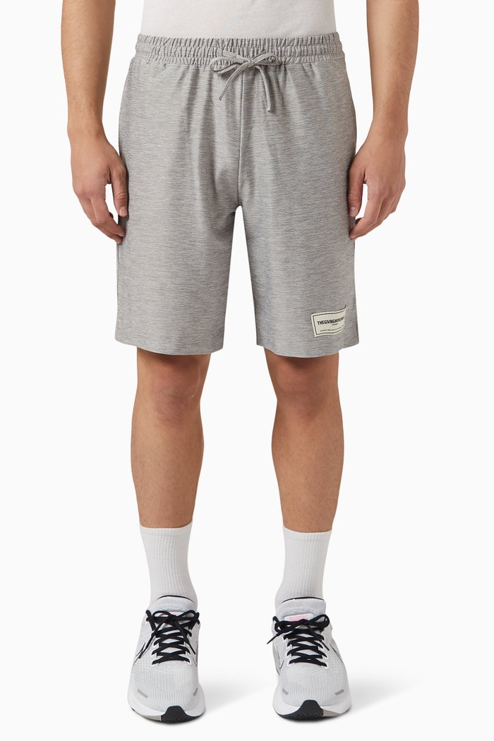

Long Length Single Layer Shorts in MVMT100©, Grey