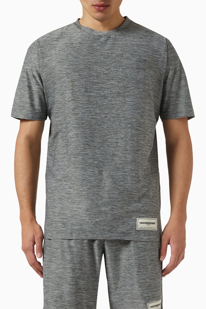 

Regular Fit T-Shirt in MVMT100©, Green