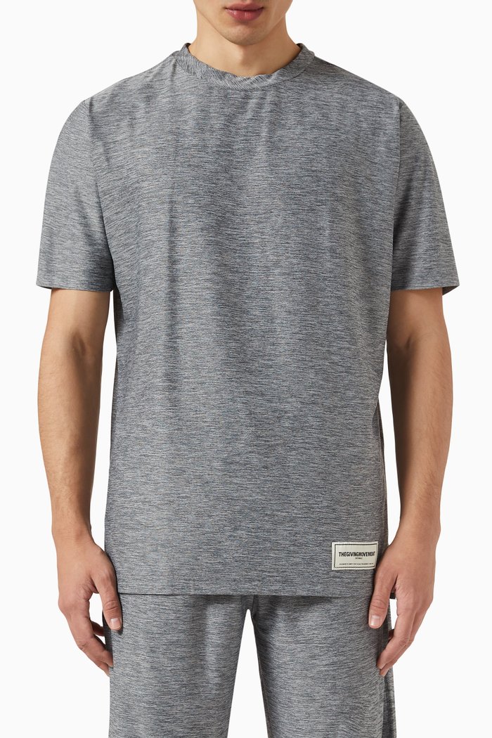 

Regular Fit T-Shirt in MVMT100©, Grey