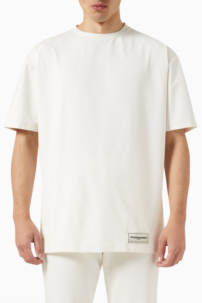 

Oversized T Shirt in Light Softskin100©, Neutral