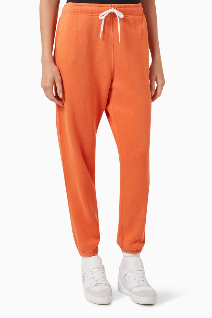 

Tapered Track Pants in Jersey, Orange