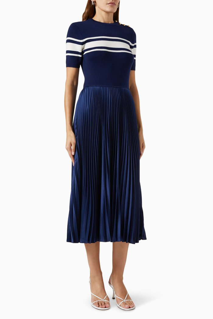 

Hybrid Sweater Midi Dress, Blue