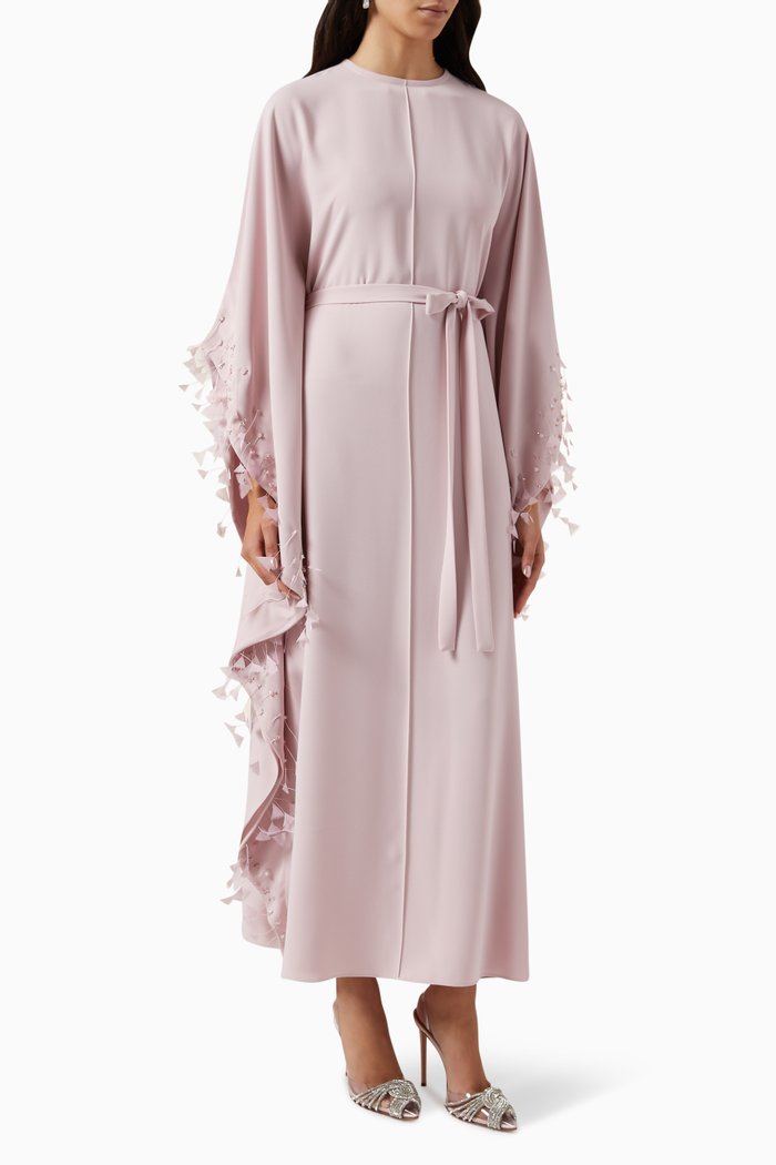 

Constance Embellished Kaftan, Pink