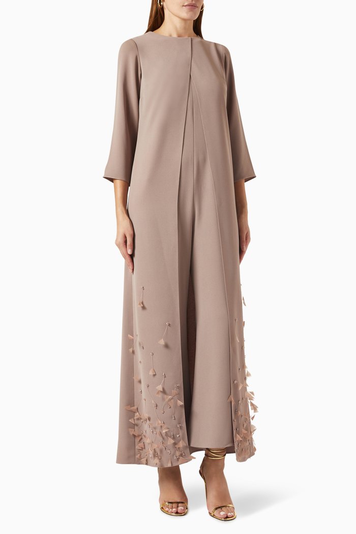 

Vonnie Cape Jumpsuit, Brown