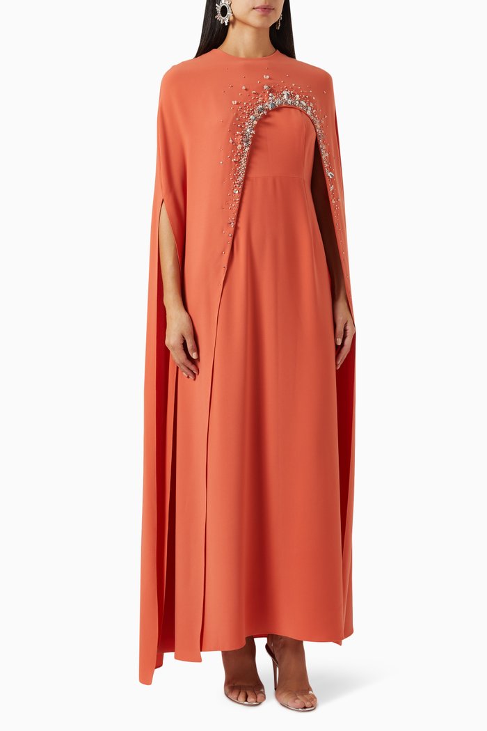 

Kyomi Cape Kaftan, Orange