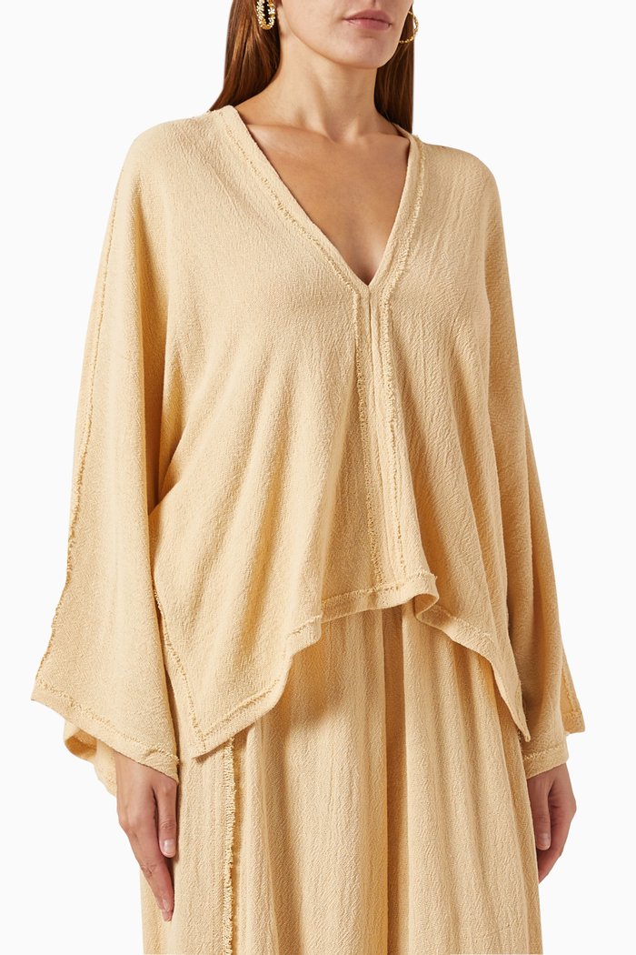 

Tixholop Top in Cotton Jute, Neutral